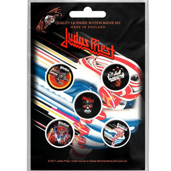 JUDAS PRIEST - Classic Albums - Button pin set
