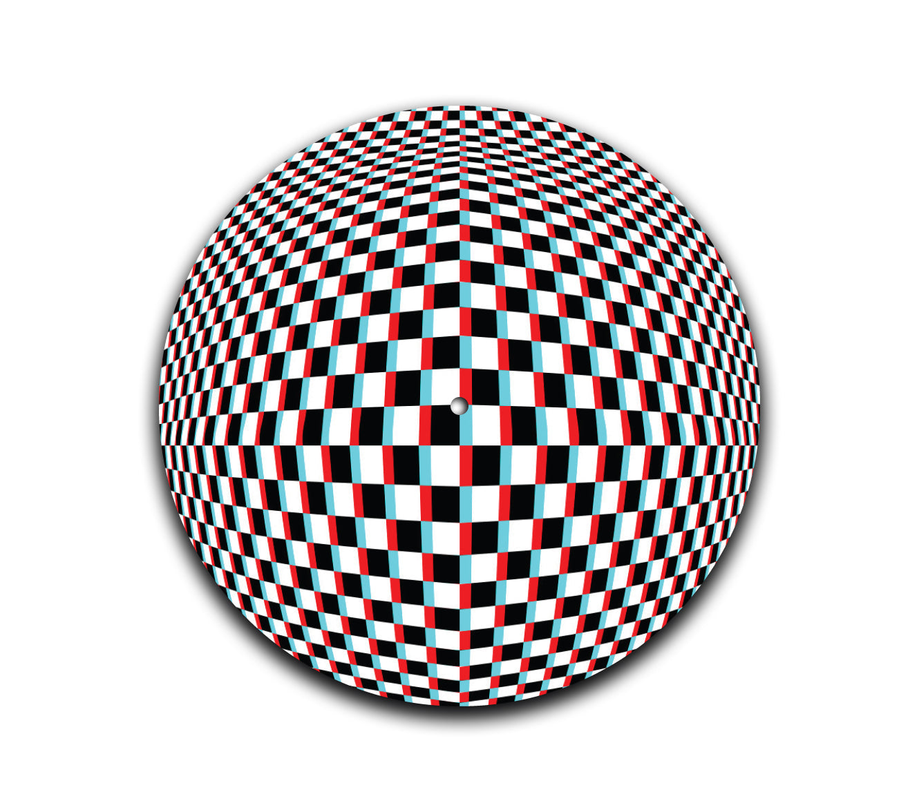 Trippy Bulge Turntable Slipmat