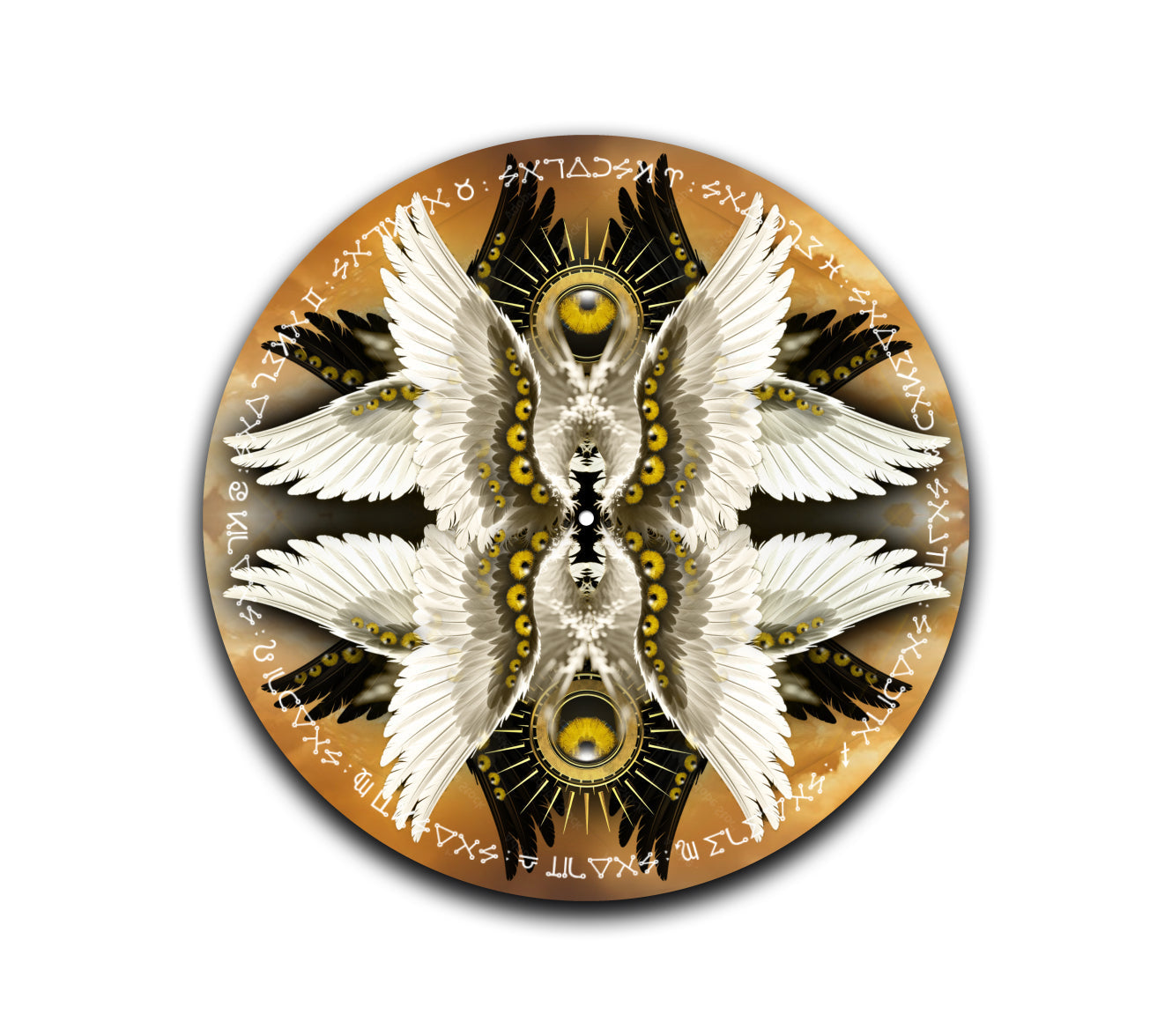 Biblically Accurate Angel Turntable Slipmat