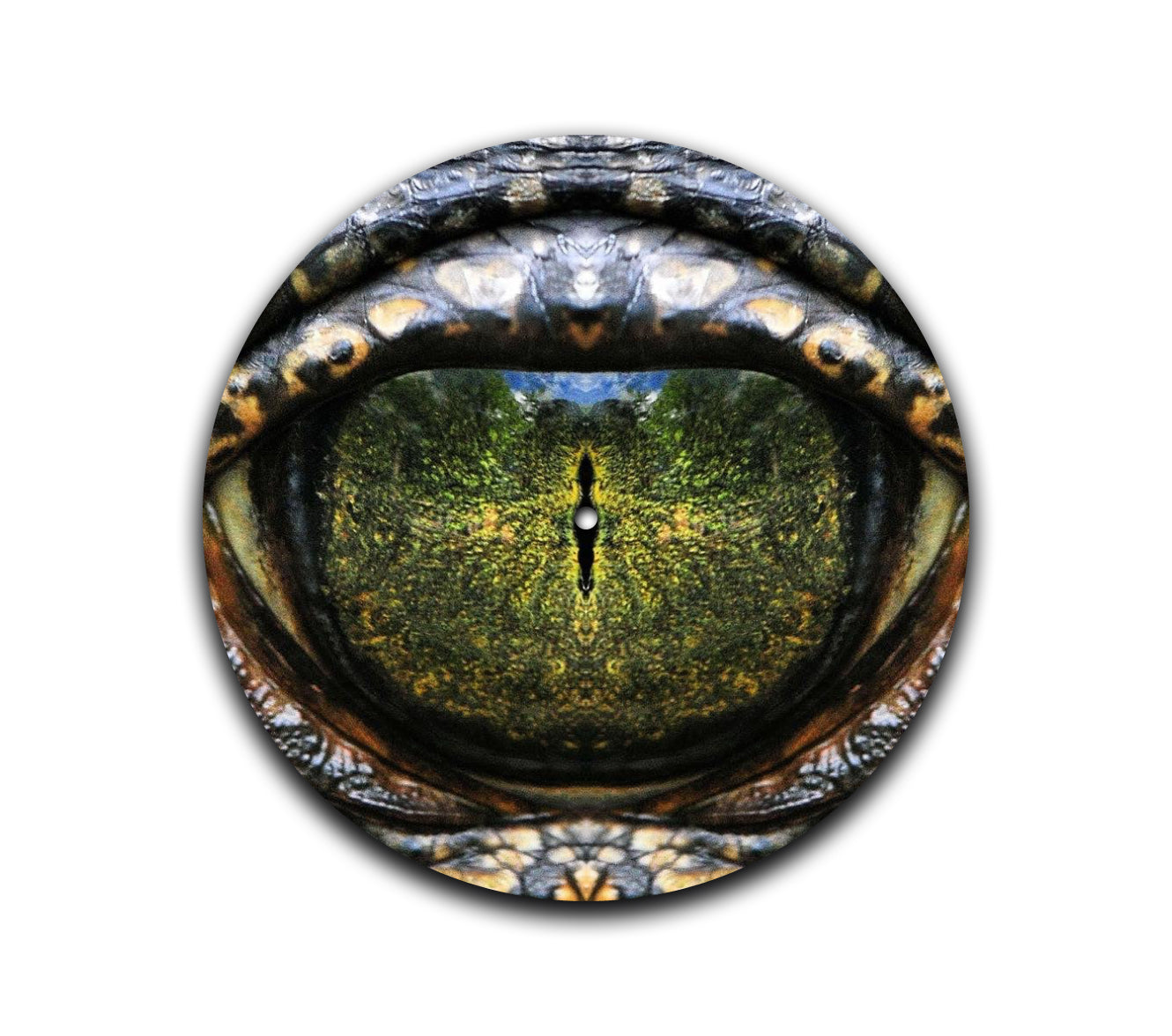 Crocodile Eye Turntable Slipmat
