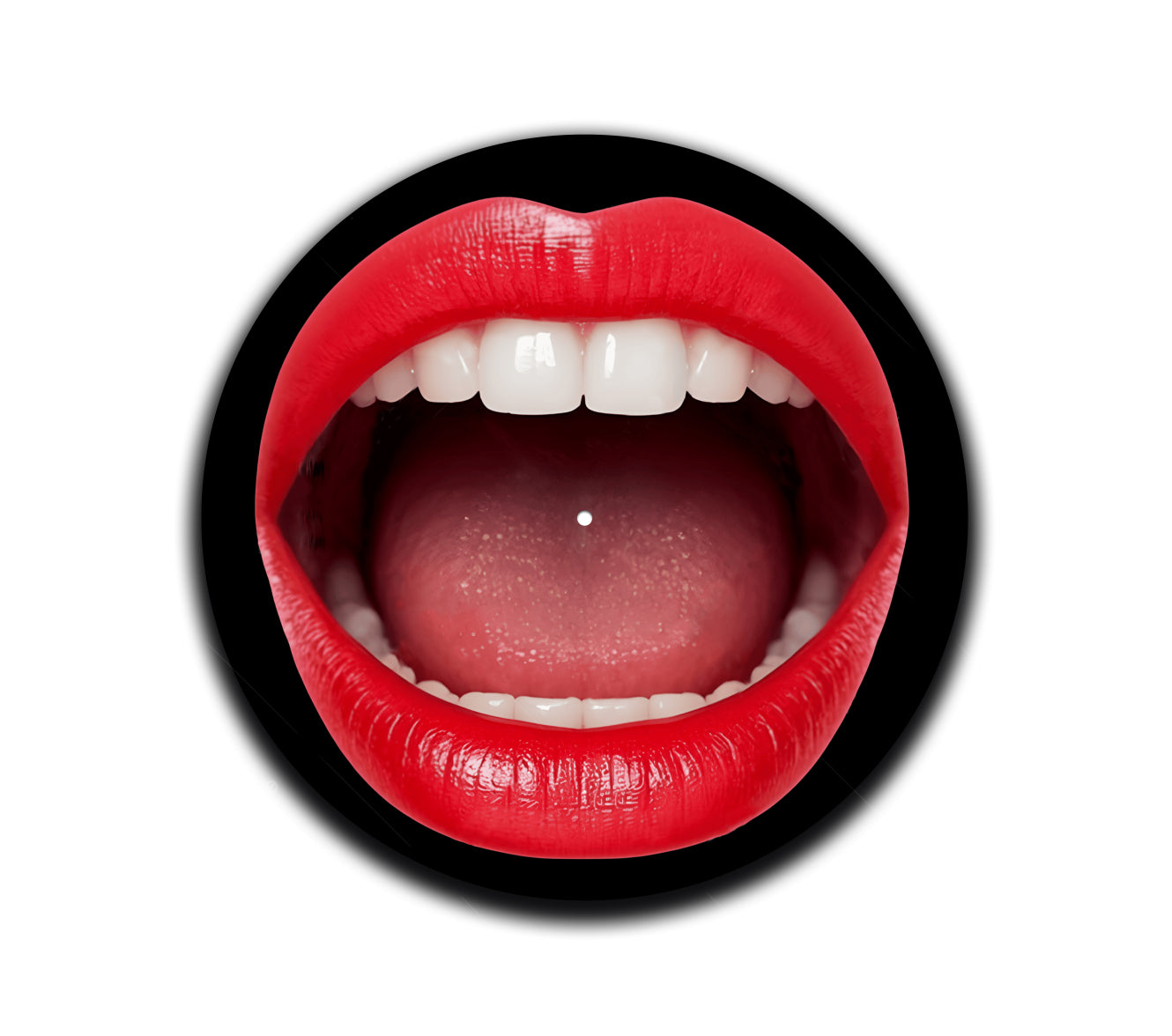 Mouth Turntable Slipmat