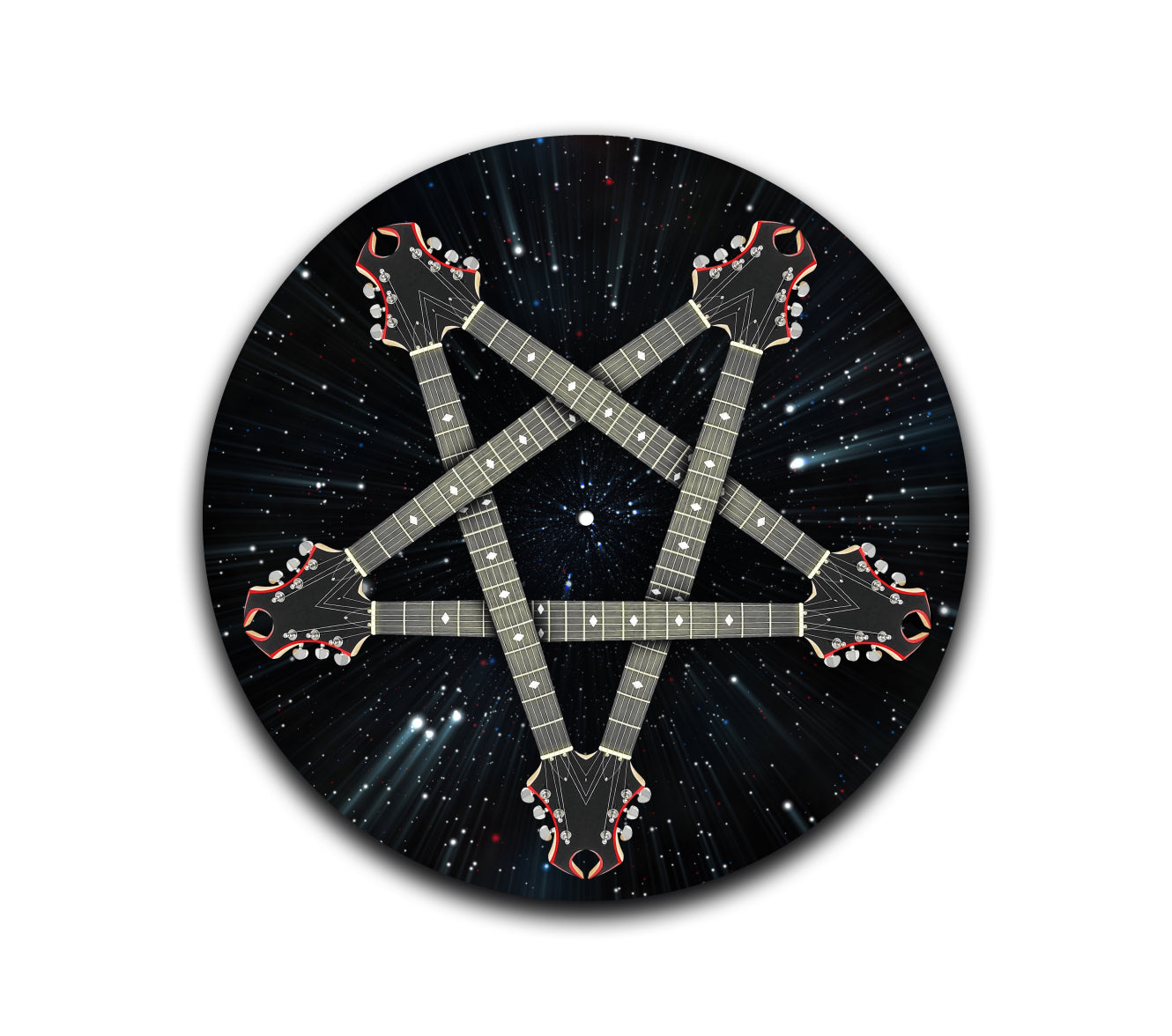 Pentaguitar Turntable Slipmat