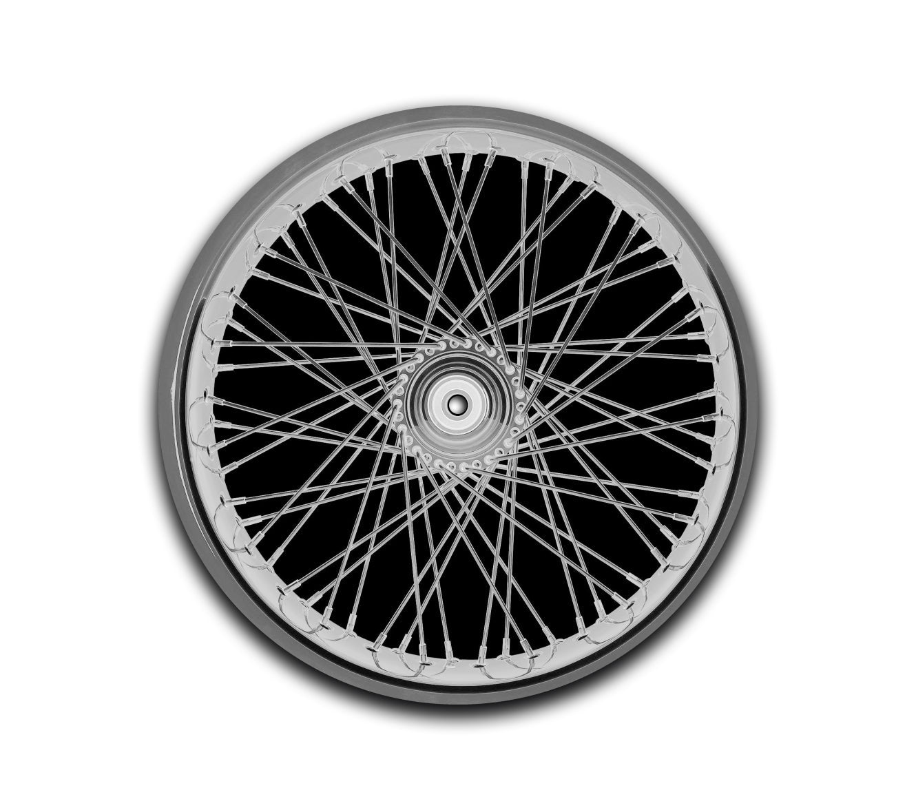 Spoked Wheel Turntable Slipmat