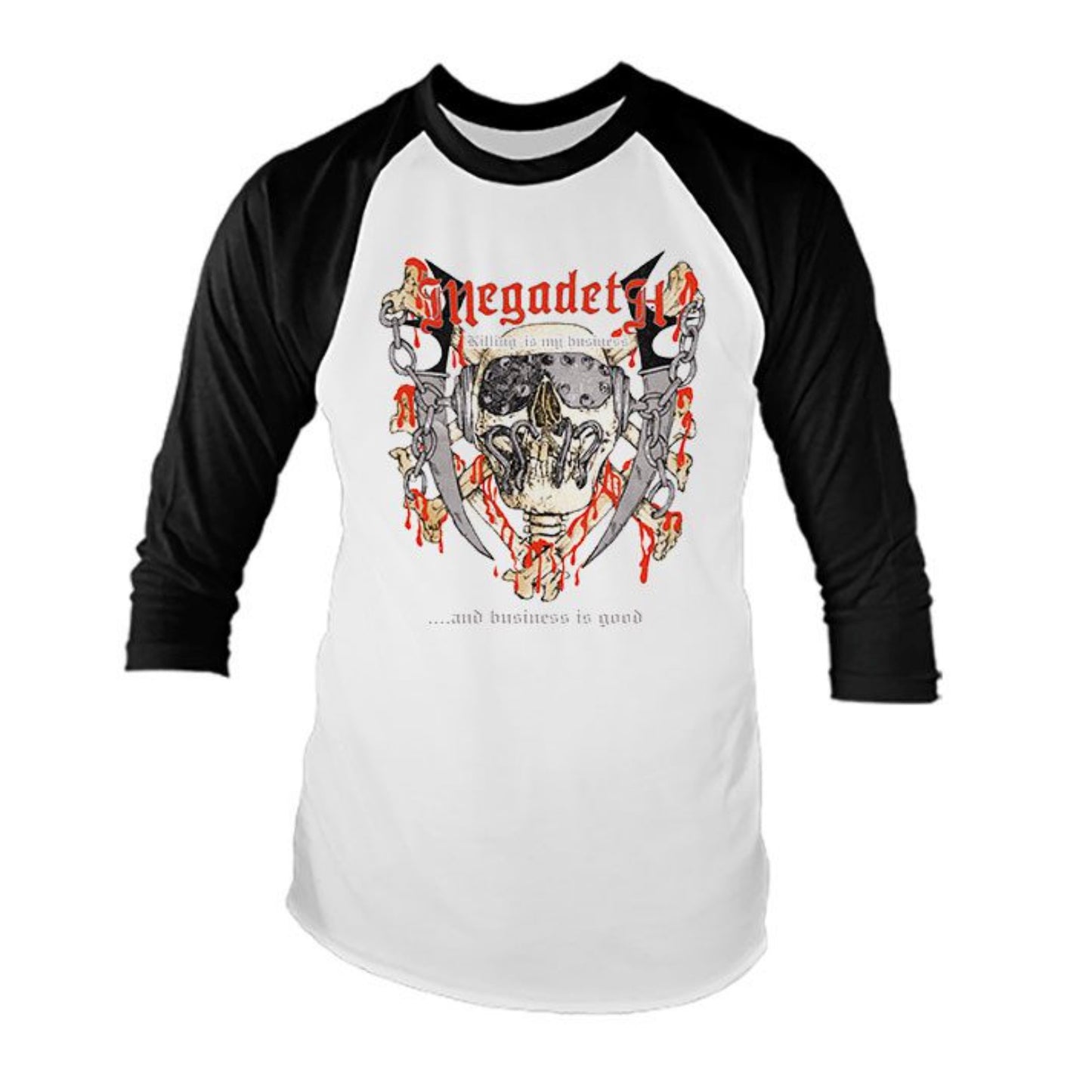Megadeth - Killing Is My Business Raglan T-Shirt