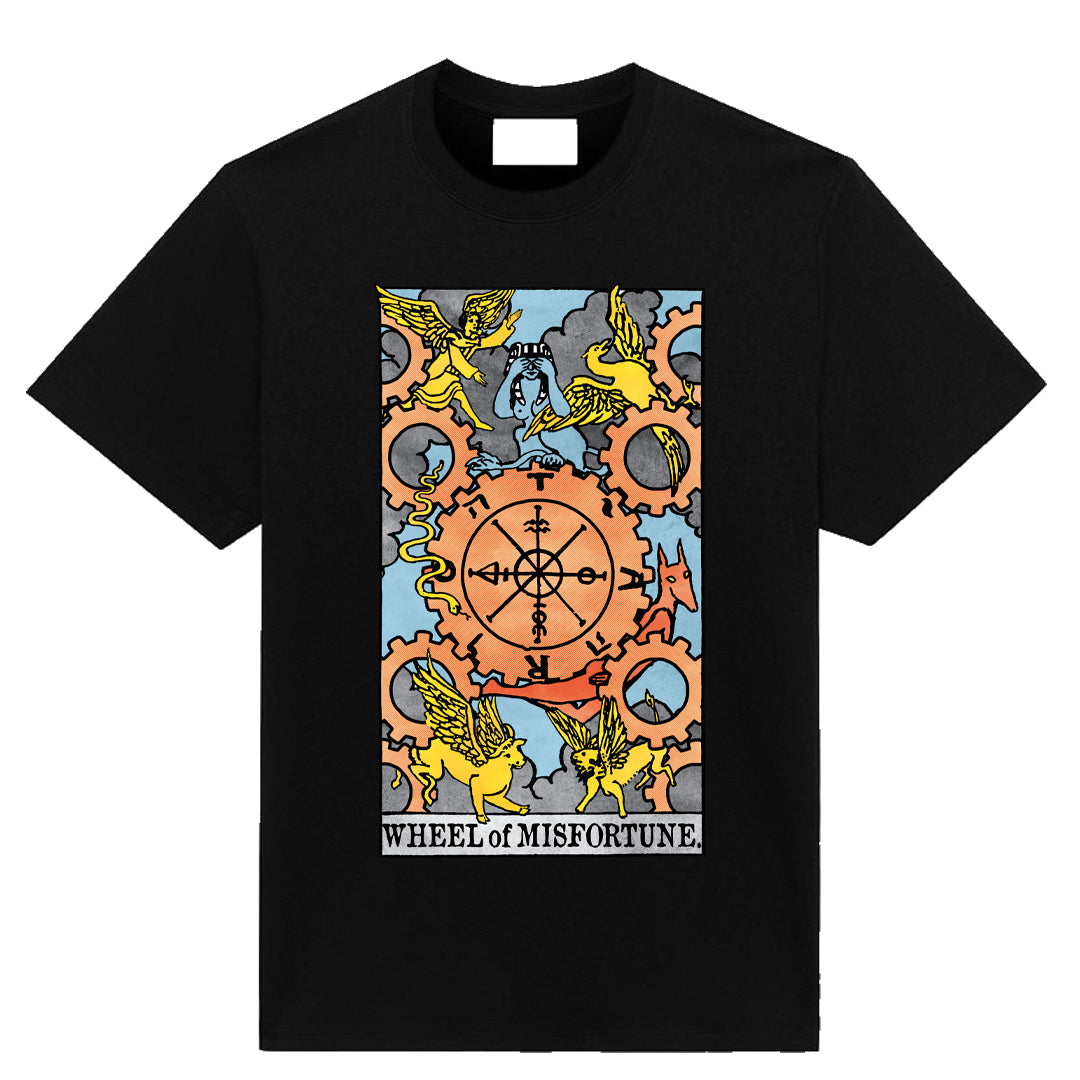 Wheel Of Misfortune Tarot Card T-Shirt