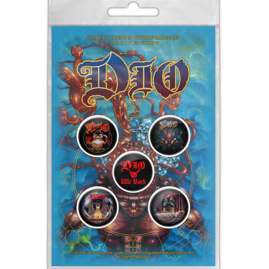 DIO - Strange Highways Button Pin Set
