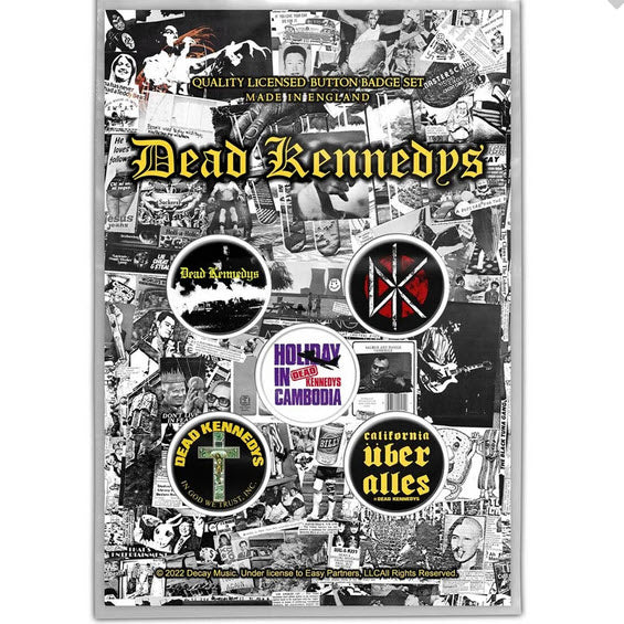 Dead Kennedys - Fresh Fruit Button Pin Set
