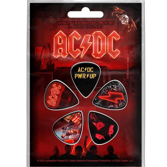 AC/DC - PWR Up Guitar Pick Set