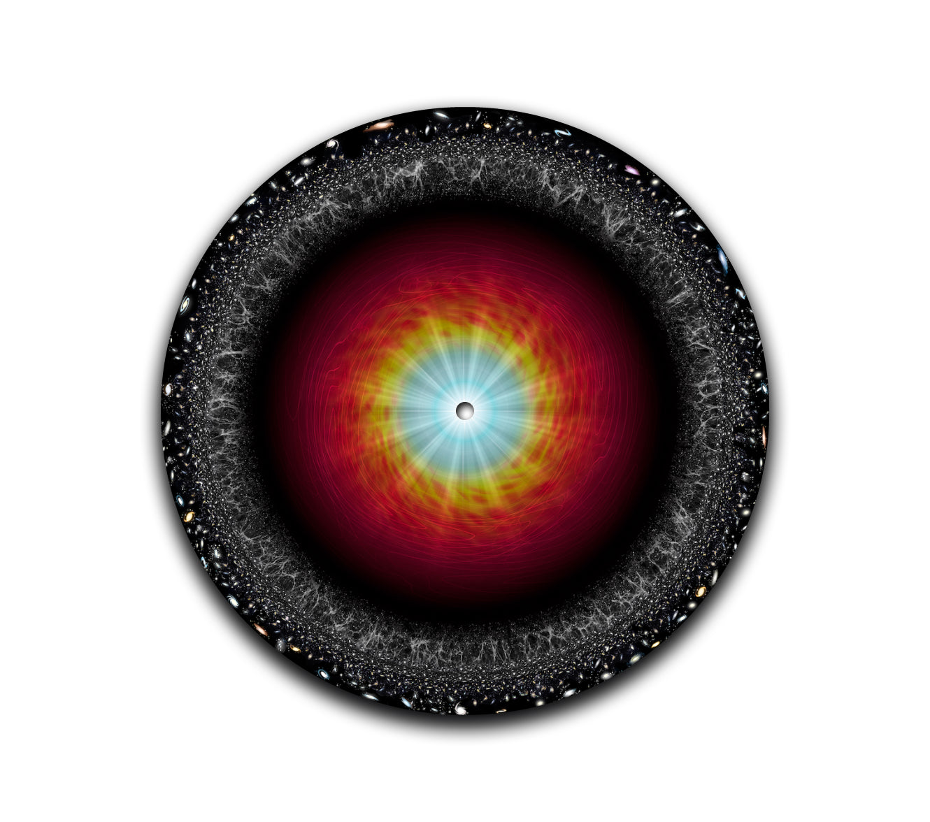 Center Of The Universe Turntable Slipmat