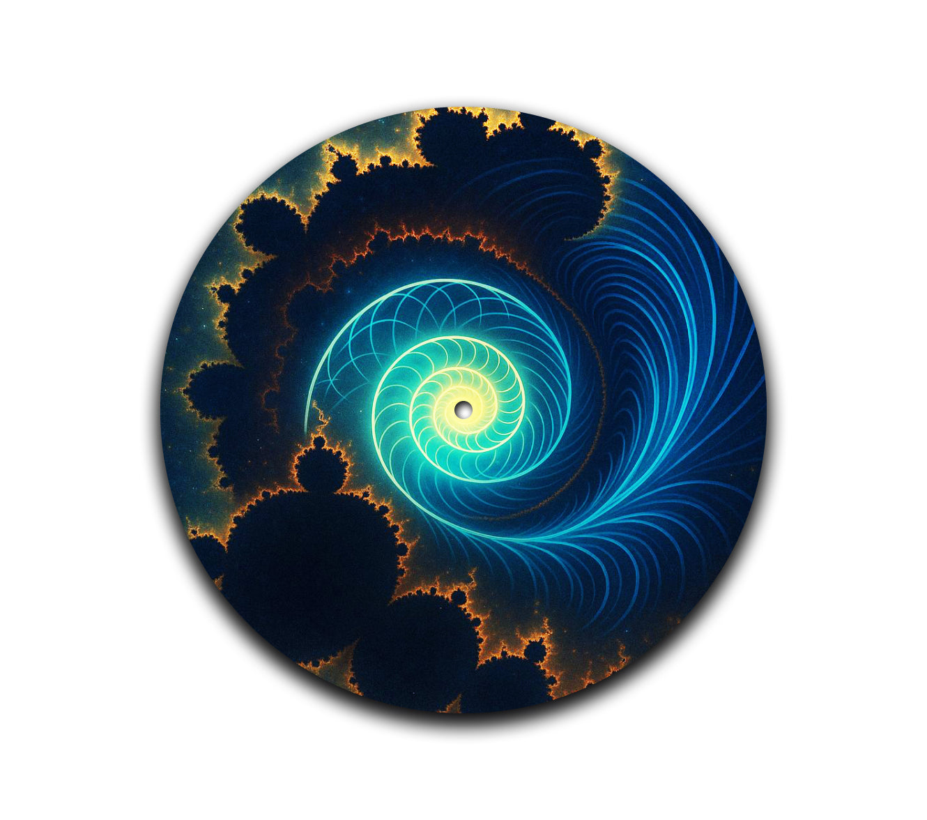 Fractal Turntable Slipmat