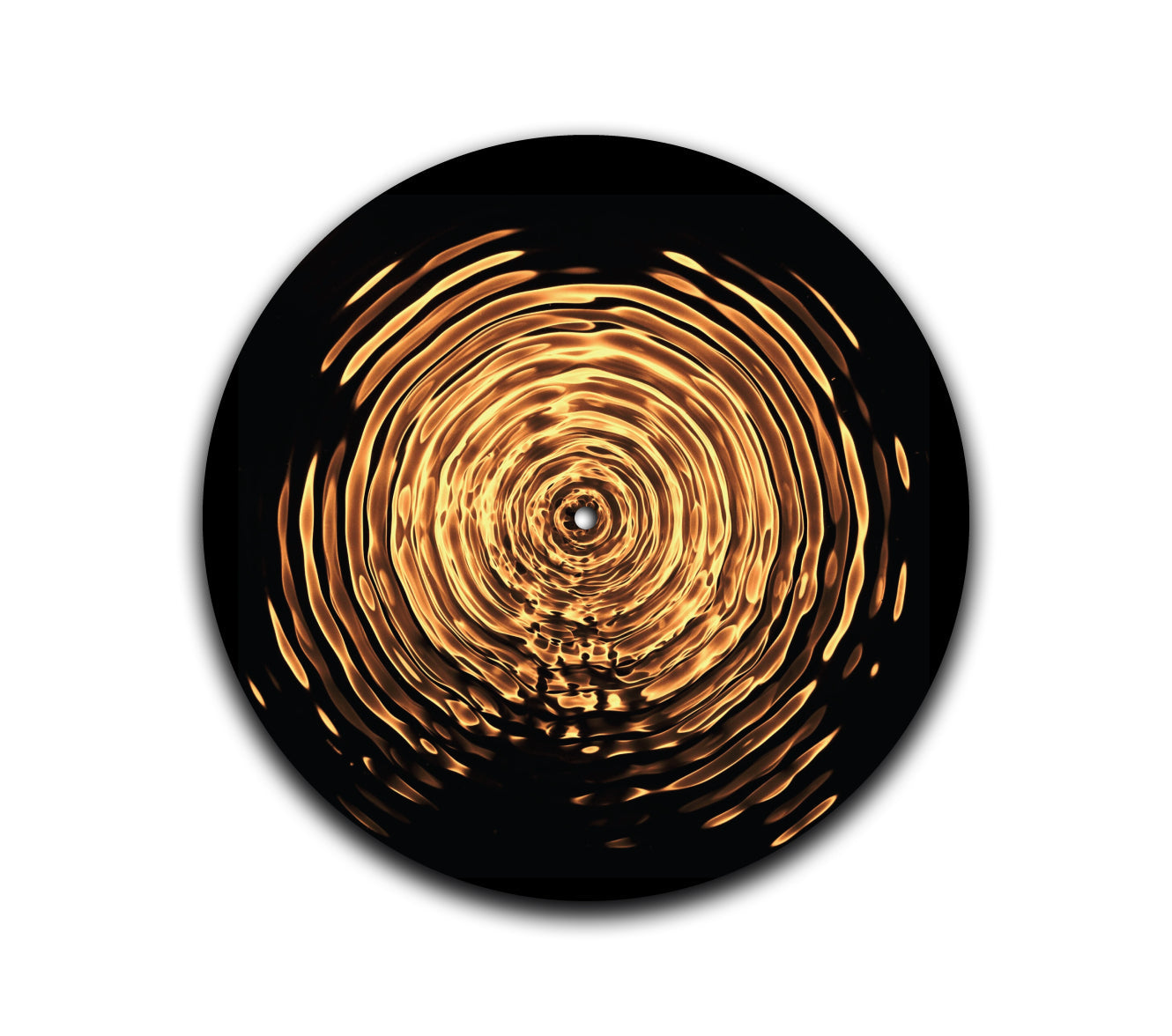 Gold Vibration Turntable Slipmat
