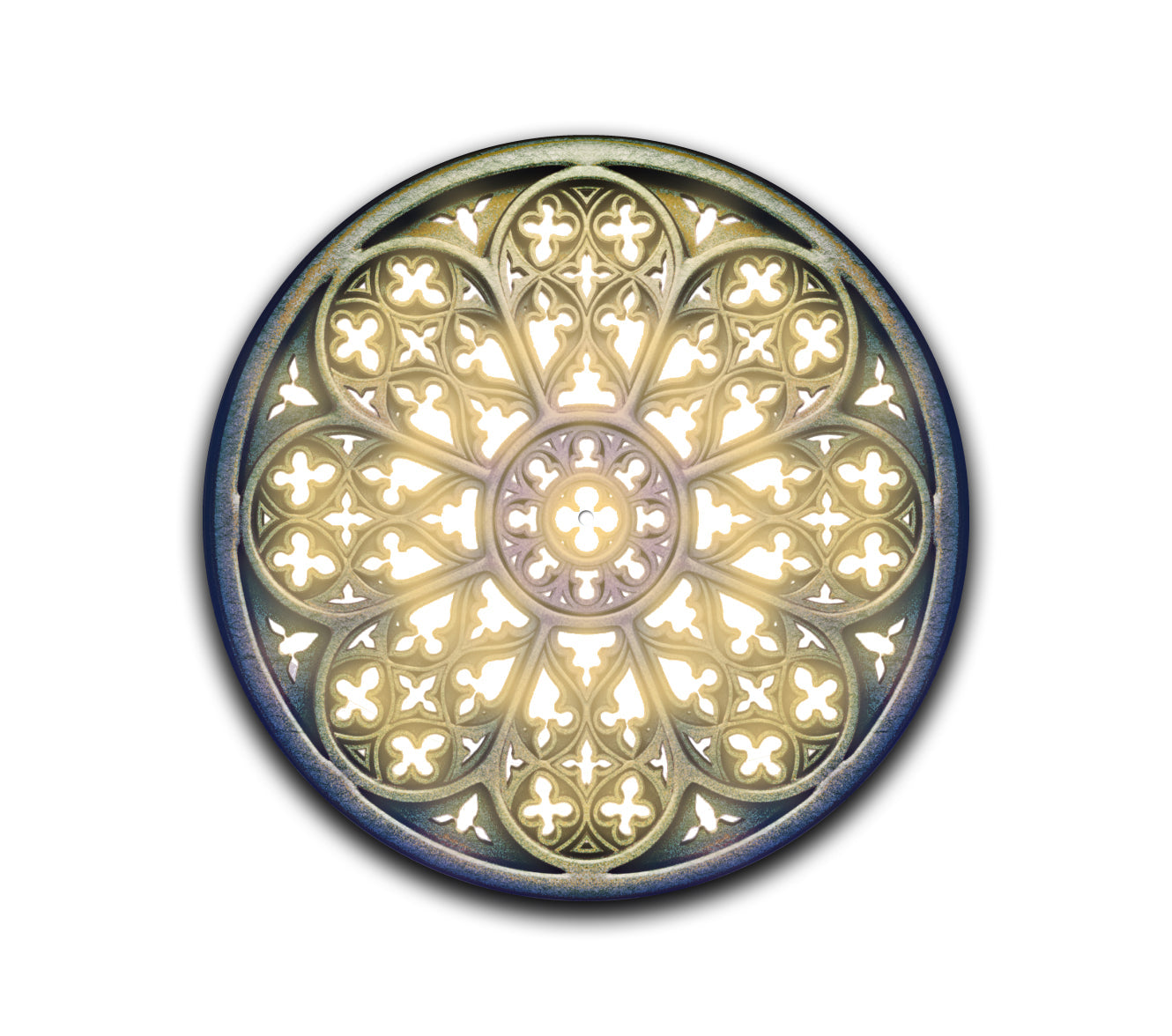 Gothic Light Turntable Slipmat