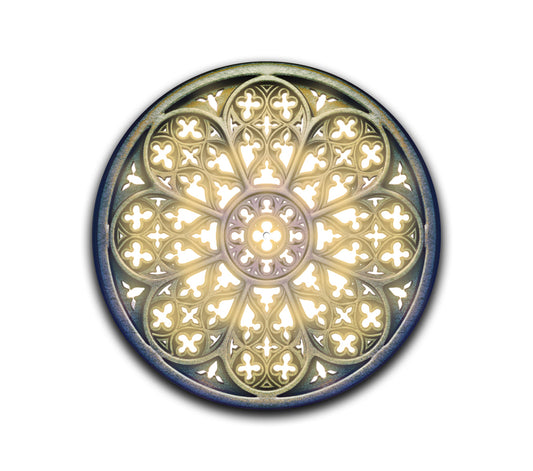 Gothic Light Turntable Slipmat