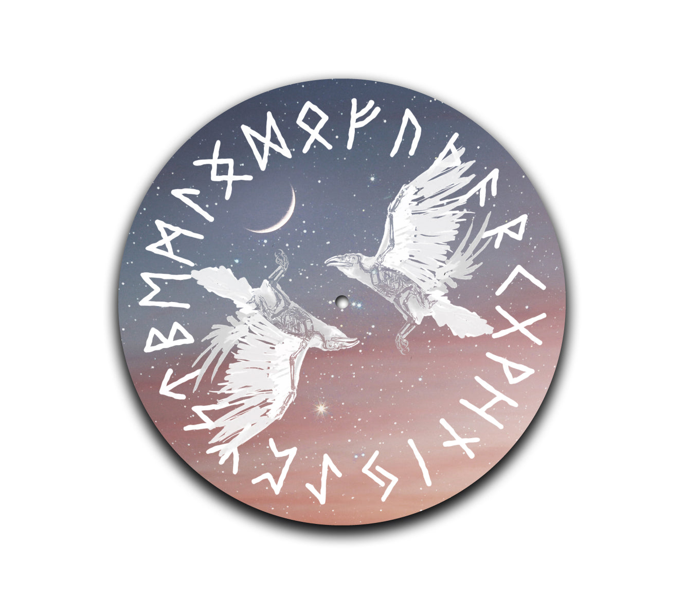 Oden's Ravens Turntable Slipmat