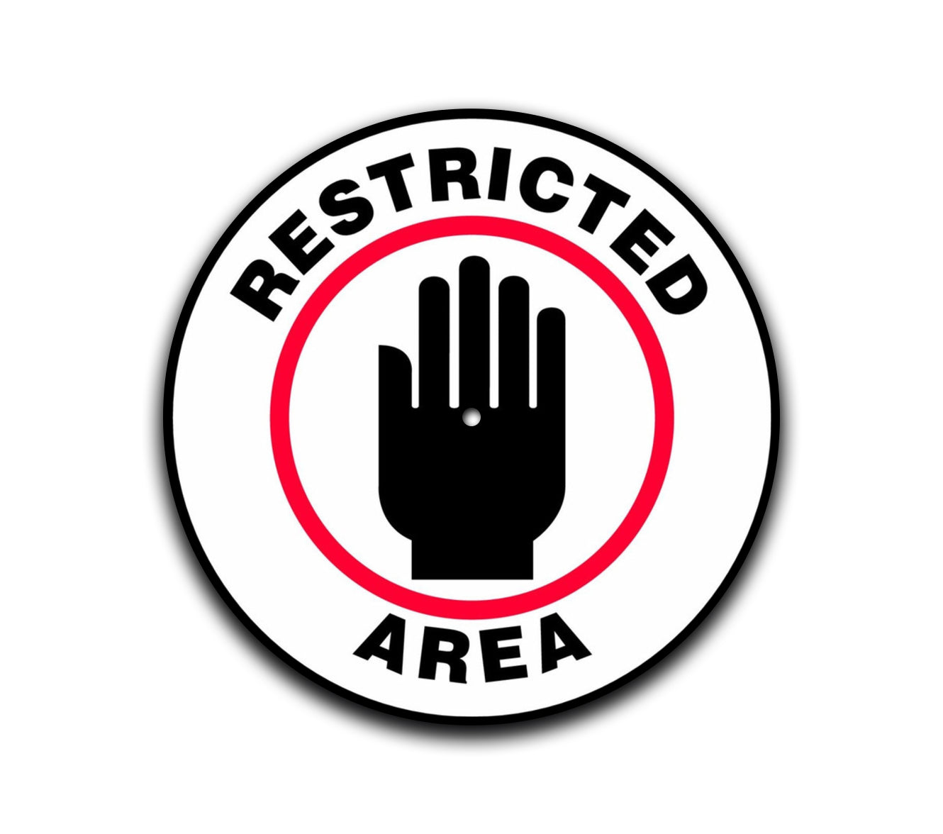 Restricted Turntable Slipmat