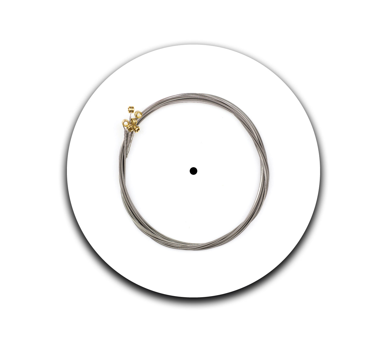 Silver Strings Turntable Slipmat