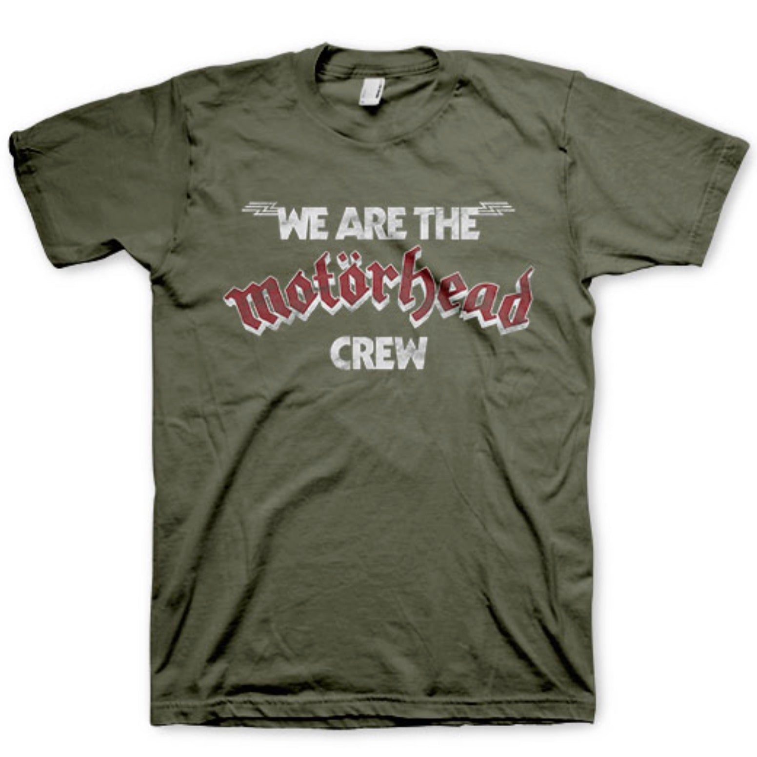 Motörhead - Crew Military Green T-Shirt