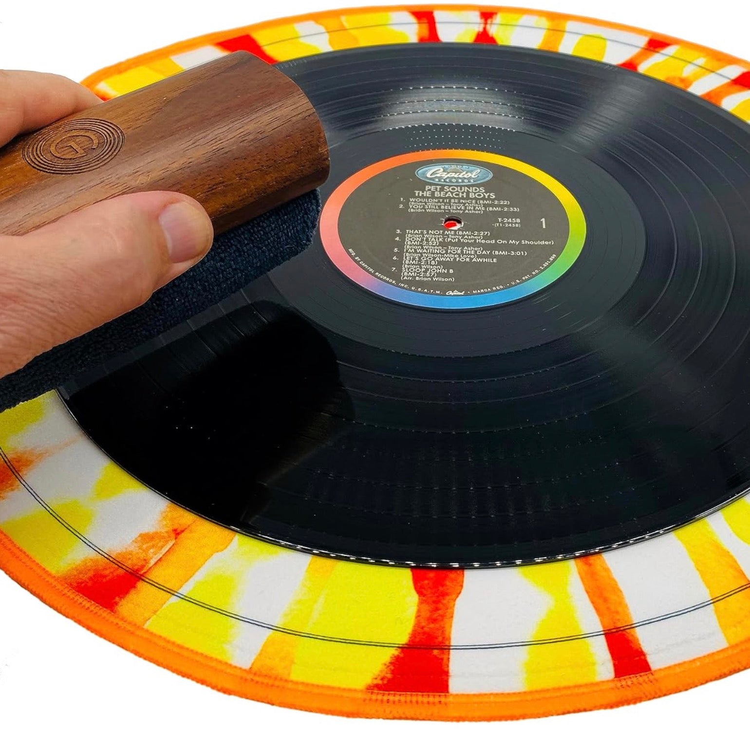 GrooveWasher - Splash' Record Cleaning Mat - 16" Diameter