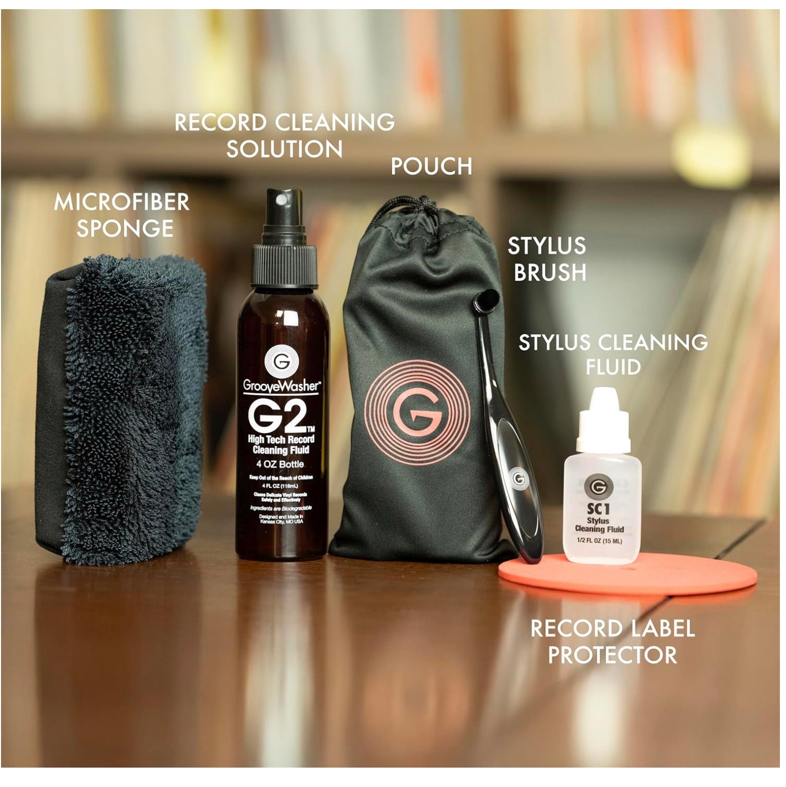 GrooveWasher - Record And Stylus Care System