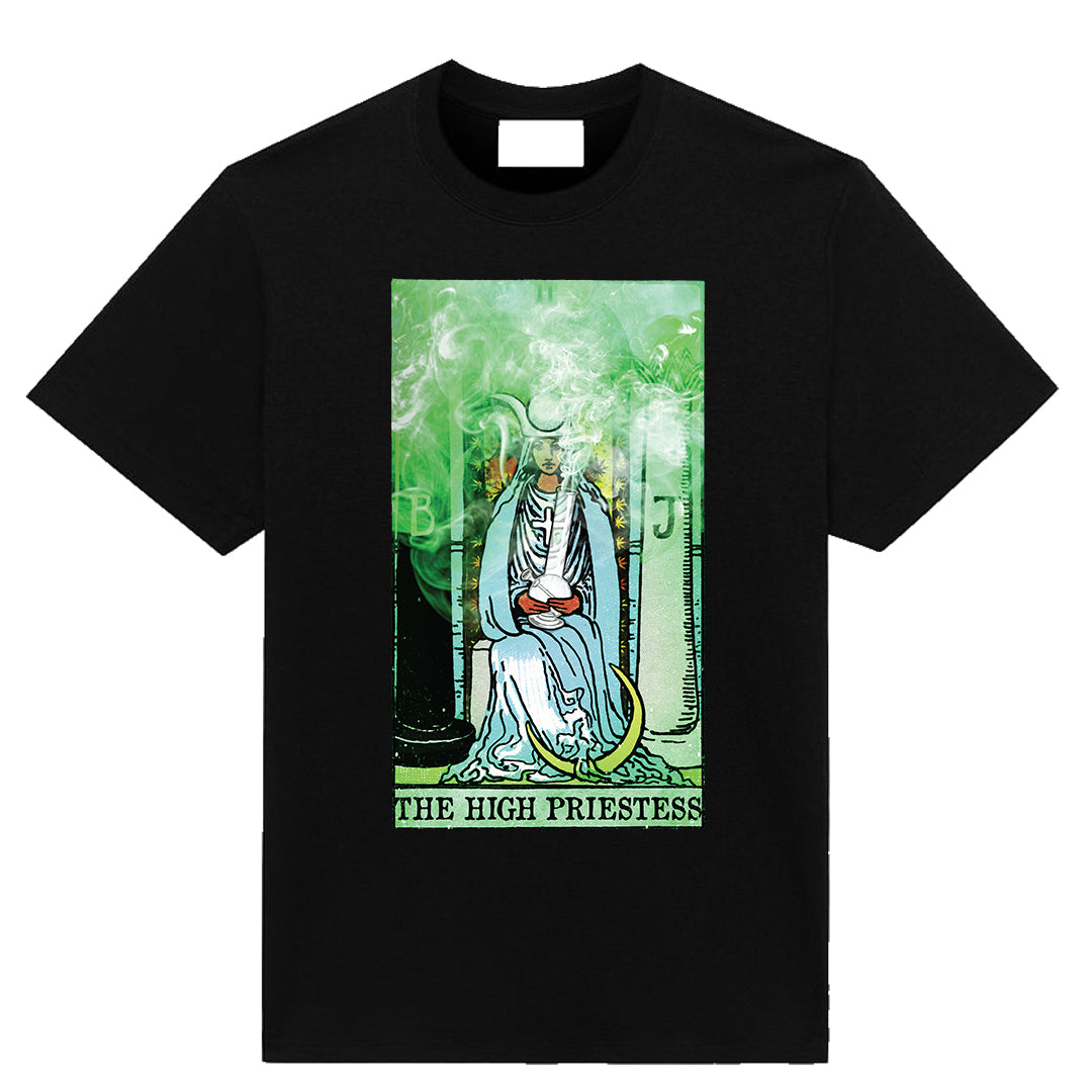 The High Priestess Tarot Card T-Shirt