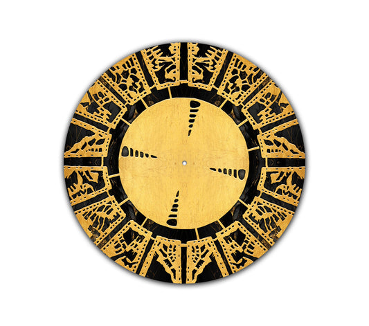Hell Razor – 12 inch felt turntable mat by Neesh Labs
