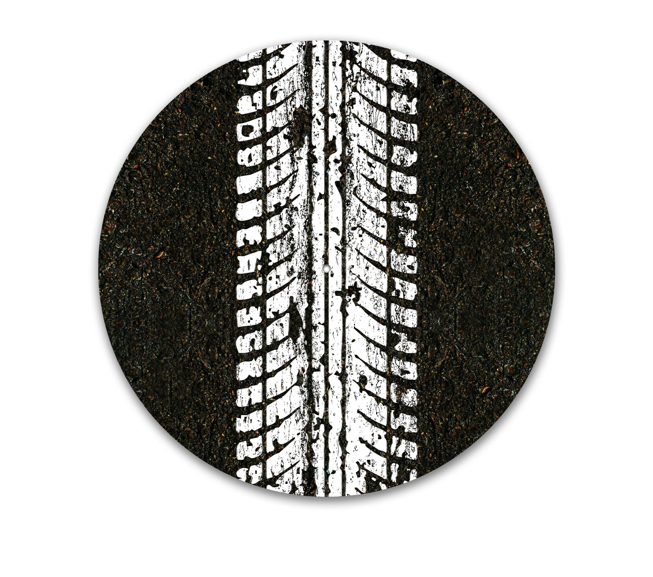 Track Mark – 12 inch felt turntable mat by Neesh Labs
